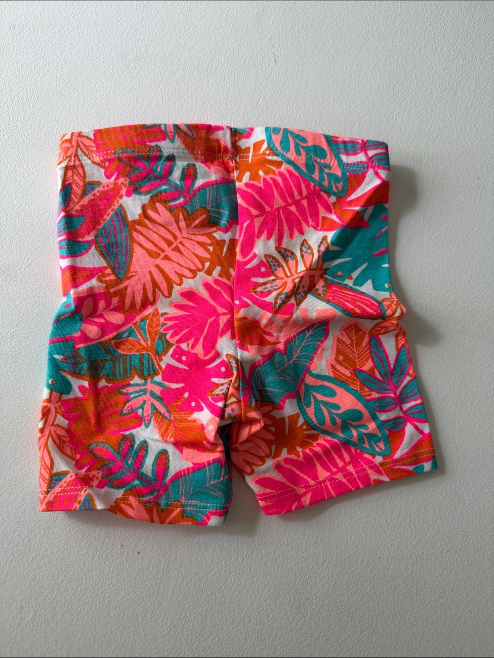 Cat & Jack Floral Leaf Shorts - Picture 2 of 4